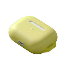 Заредете изображение във визуализатора на галерията – Baseus Let's go AirPods Pro Case silicone case for AirPods Pro headphones + mini lanyard yellow
