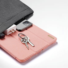 Заредете изображение във визуализатора на галерията – Dux Ducis Domo case iPad 10.9'' 2022 (10 gen.) smart cover stand pink
