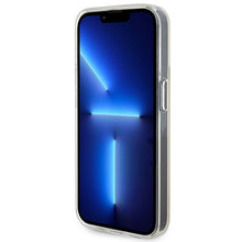 Заредете изображение във визуализатора на галерията – Original Case GUESS IML Faceted Mirror Disco Iridescent hardcase GUHCP15LHDECMP for Iphone 15 Pro pink
