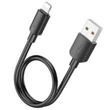 Заредете изображение във визуализатора на галерията – HOCO cable USB to Iphone Lightning 8-pin Hyper 2,4A 12W X96 25cm black
