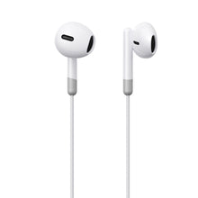 Заредете изображение във визуализатора на галерията – In-ear wired mini jack headphones with remote control Joyroom JR-EW01 - white
