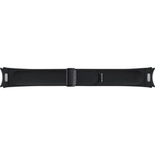 Заредете изображение във визуализатора на галерията – D-Buckle eco-leather strap for Samsung Galaxy Watch 6 / Samsung Galaxy Watch 6 Classic - black
