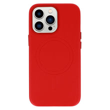 Заредете изображение във визуализатора на галерията – MagSafe Leather Case Iphone 13 Red
