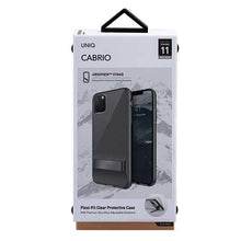 Заредете изображение във визуализатора на галерията – UNIQ etui Cabrio iPhone 11 Pro Max szary/smoked grey
