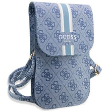 Заредете изображение във визуализатора на галерията – Guess handbag GUWBP4RPSB - blue 4G Stripes
