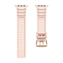 Заредете изображение във визуализатора на галерията – Strap Triple Protection strap for Apple Watch Ultra, SE, 8, 7, 6, 5, 4, 3, 2, 1 (49, 45, 44, 42 mm) bracelet bracelet pink

