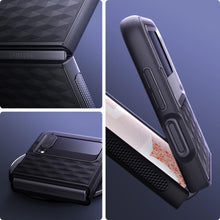 Заредете изображение във визуализатора на галерията – CASEOLOGY PARALLAX GALAXY WITH FLIP 4 MATTE BLACK
