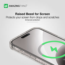Заредете изображение във визуализатора на галерията – Amazing Thing Titan Pro Mag Ring Grip Case IP156.1PTRGY for Iphone 15 Pro titanium
