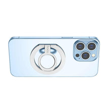 Заредете изображение във визуализатора на галерията – Hoco rign holder magnetic metal gm104 silver - TopMag
