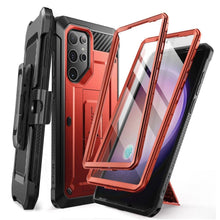 Заредете изображение във визуализатора на галерията – Unicorn Beetle Pro Supcase case for Samsung Galaxy S24 Ultra - red
