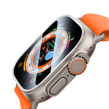 Заредете изображение във визуализатора на галерията – Baseus tempered glass for Apple Watch Ultra 49mm transparent + cleaning kit
