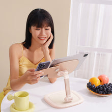 Заредете изображение във визуализатора на галерията – Baseus Seashell Series adjustable tablet/phone stand - pink
