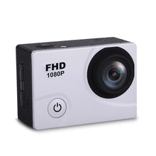 Заредете изображение във визуализатора на галерията – DV2400 Full HD Wi-Fi 12Mpx sports camera, wide-angle waterproof + accessories - white

