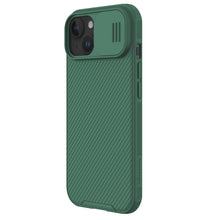Заредете изображение във визуализатора на галерията – Nillkin CamShield Pro Magnetic Case for iPhone 15 with camera cover - green

