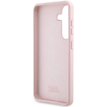 Заредете изображение във визуализатора на галерията – Karl Lagerfeld Silicone Choupette case for Samsung Galaxy S24+ - pink
