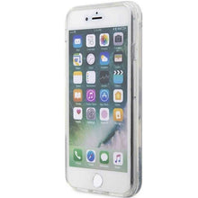 Заредете изображение във визуализатора на галерията – Karl Lagerfeld KLHCI8LNHCCS iPhone 7/8/ SE 2020/2022 silver/silver hardcase Glitter Choupette Head
