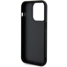 Заредете изображение във визуализатора на галерията – Original faceplate case GUESS GUHCP13XPSFDGSK for iPhone 13 Pro Max (Sequin Script Metal  / black)
