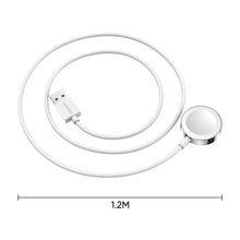 Заредете изображение във визуализатора на галерията – Joyroom S-IW001S inductive charger for Apple Watch with USB cable 1.2 m white
