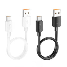 Заредете изображение във визуализатора на галерията – HOCO cable USB to Type C Hyper Power Delivery 100W X96 25cm black
