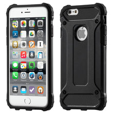 Заредете изображение във визуализатора на галерията – Hybrid Armor Case Tough Rugged Cover for iPhone 11 Max Pro black
