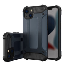 Заредете изображение във визуализатора на галерията – Hybrid Armor case for iPhone 14 armored hybrid cover blue
