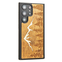 Заредете изображение във визуализатора на галерията – Wooden case for Samsung Galaxy S23 Ultra Bewood Mountains Imbuia

