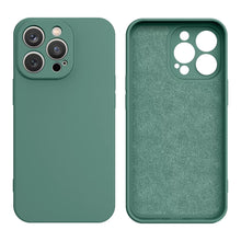 Заредете изображение във визуализатора на галерията – Silicone case for iPhone 14 Pro Max silicone cover green
