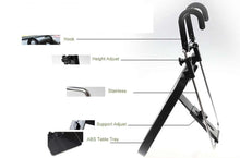 Заредете изображение във визуализатора на галерията – Car steering wheel tray and seat back tray table 2in1 for laptop food drink hm-1504b - TopMag
