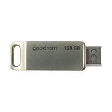 Заредете изображение във визуализатора на галерията – Flash Drive 128GB USB 3.2 Gen 1 USB / USB C OTG ODA3 Goodram - Silver
