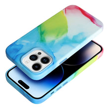 Заредете изображение във визуализатора на галерията – Leather Mag Cover for IPHONE 12 color splash
