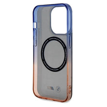 Заредете изображение във визуализатора на галерията – BMW Gradient Bumper MagSafe case for iPhone 15 Pro - gray
