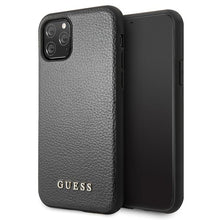 Заредете изображение във визуализатора на галерията – Guess GUHCN58IGLBK iPhone 11 Pro czarny/black hard case Iridescent
