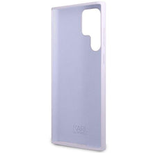 Заредете изображение във визуализатора на галерията – Karl Lagerfeld KLHCS23LSNIKBCU Sam S23 S918 Ultra hardcase purple/purple Silicone Ikonik
