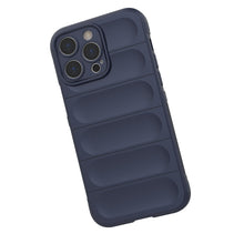 Заредете изображение във визуализатора на галерията – Magic Shield Case case for iPhone 14 Pro Max elastic armored case in burgundy
