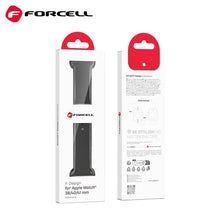 Заредете изображение във визуализатора на галерията – FORCELL F-DESIGN FA01 strap for Apple Watch 38/40/41mm black
