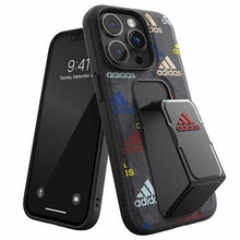 Заредете изображение във визуализатора на галерията – Adidas SP Grip Case iPhone 14 Pro black/black/coulourful 50251
