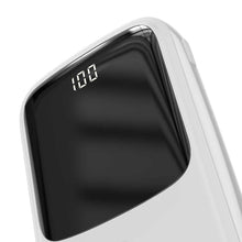 Заредете изображение във визуализатора на галерията – Power bank baseus qpow - 10 000mah lcd quick charge pd15w with cable to type c white ppqd-a02 - TopMag
