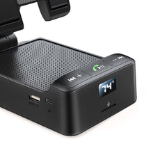 Заредете изображение във визуализатора на галерията – Joyroom JR-MH01 wireless speaker with phone or tablet holder - black
