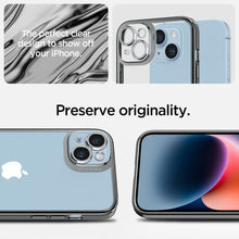 Заредете изображение във визуализатора на галерията – Spigen OPTIK CRYSTAL IPHONE 14 CHROME GRAY

