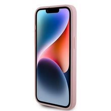 Заредете изображение във визуализатора на галерията – Guess GUHCP15XHG4SGP iPhone 15 Pro Max 6.7" pink/pink hardcase Glitter Script Big 4G

