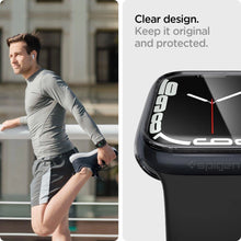 Заредете изображение във визуализатора на галерията – Spigen Ultra Hybrid case for Apple Watch 7 / 8 / 9 (45 mm) - transparent gray

