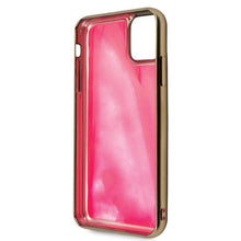 Заредете изображение във визуализатора на галерията – Guess GUHCN58GLTRPI iPhone 11 Pro różowy/pink hard case Glow in the Dark Sand Matte
