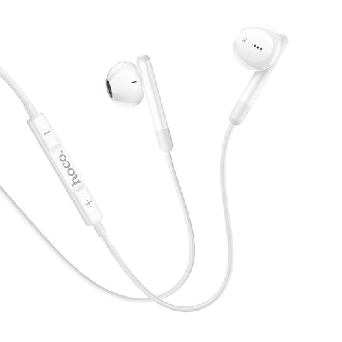 Hoco earphones for jack 3,5mm m93 white - TopMag