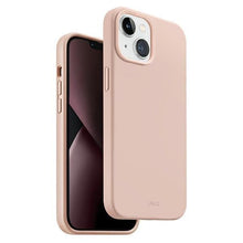 Заредете изображение във визуализатора на галерията – Uniq case Lino iPhone 14 6.1" pink/blush pinkt
