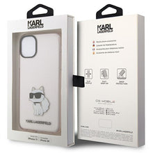 Заредете изображение във визуализатора на галерията – Karl Lagerfeld KLHCN61HNCHTCP iPhone 11 / Xr 6.1" pink/pink hardcase Ikonik Choupette
