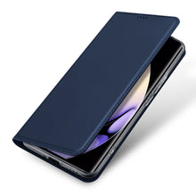 Заредете изображение във визуализатора на галерията – Dux Ducis Skin Pro Case for Realme 10 Pro Flip Card Wallet Stand Blue
