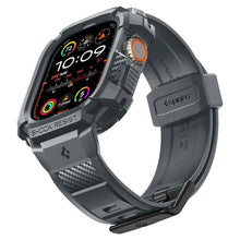 Заредете изображение във визуализатора на галерията – Spigen Rugged Armor Pro Case for Apple Watch Ultra 1/2 (49 mm) - Dark Gray
