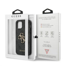 Заредете изображение във визуализатора на галерията – Guess GUHCP12L4GMGGR iPhone 12 Pro Max 6,7" szary/grey hardcase 4G Big Metal Logo
