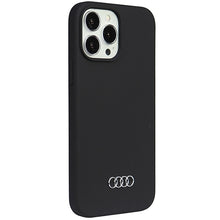 Заредете изображение във визуализатора на галерията – Original Case AUDI hardcase Silicone Case AU-LSRIP13PM-Q3/D1-BK for Iphone 13 Pro Max black
