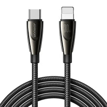 Заредете изображение във визуализатора на галерията – Joyroom Pioneer Series SA31-CL3 USB-C / Lightning 30W 1.2m cable - black
